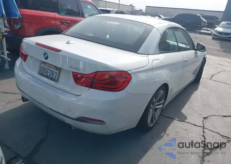 2018 BMW 440I from USA, damaged, VIN WBA4Z5C53JEE16334